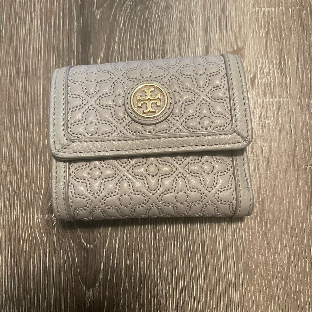 Tory Burch Gray Wallet